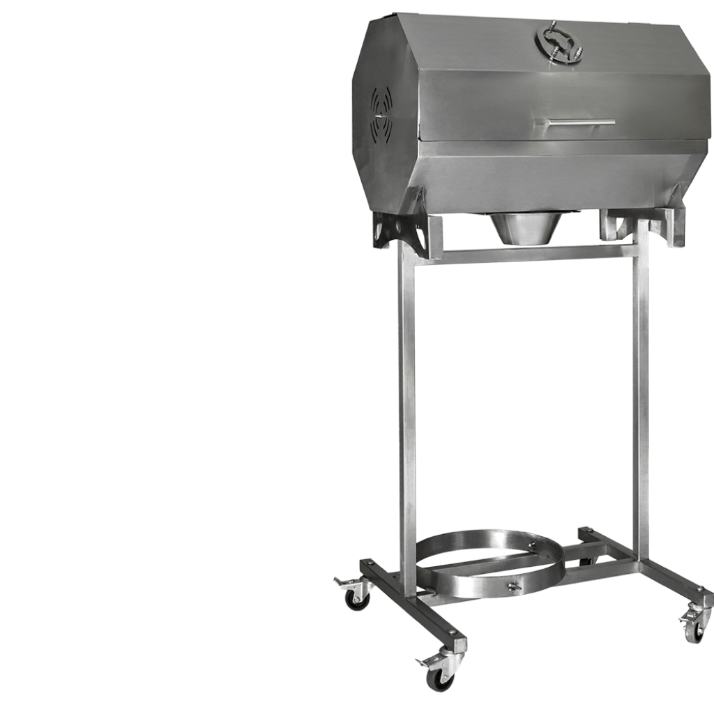 Anywhere-Products-JD-41-Rotisserie-On-Stand-Front