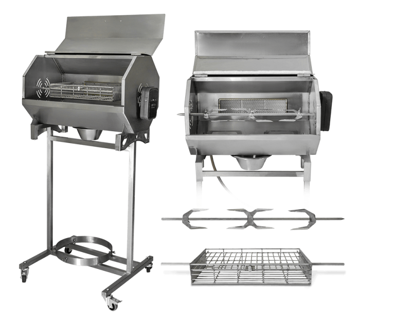 Freedom to Braai Anywhere The KB 53 Stainless Steel Rotisserie Braai